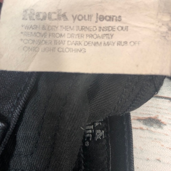 Rock & Republic Black Skinny Jeans 28 - Picture 6 of 10
